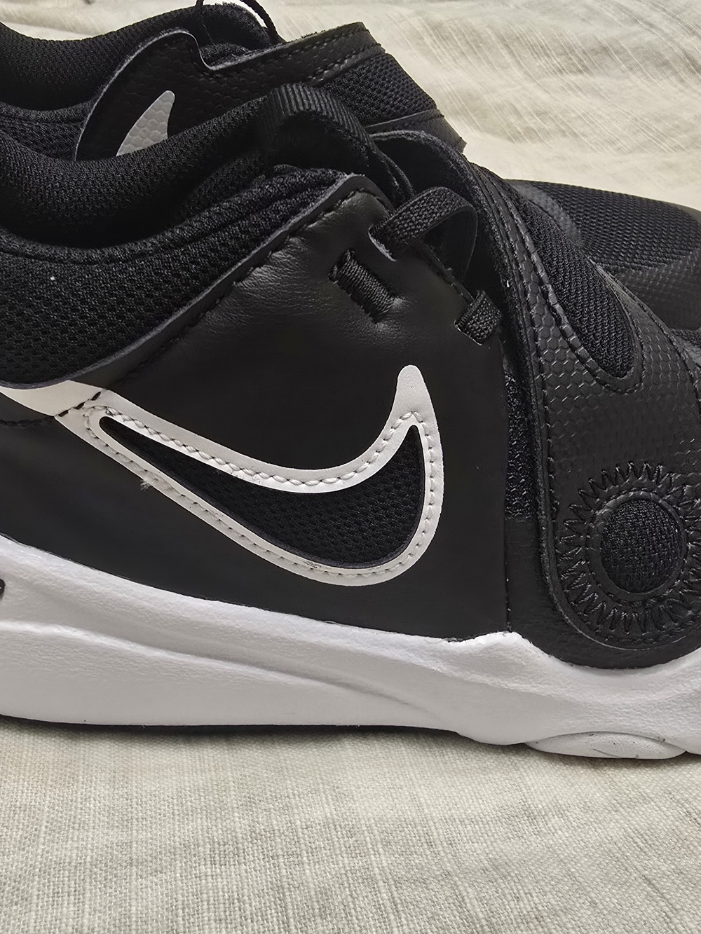 Nike Kids' Black and White Sneakers